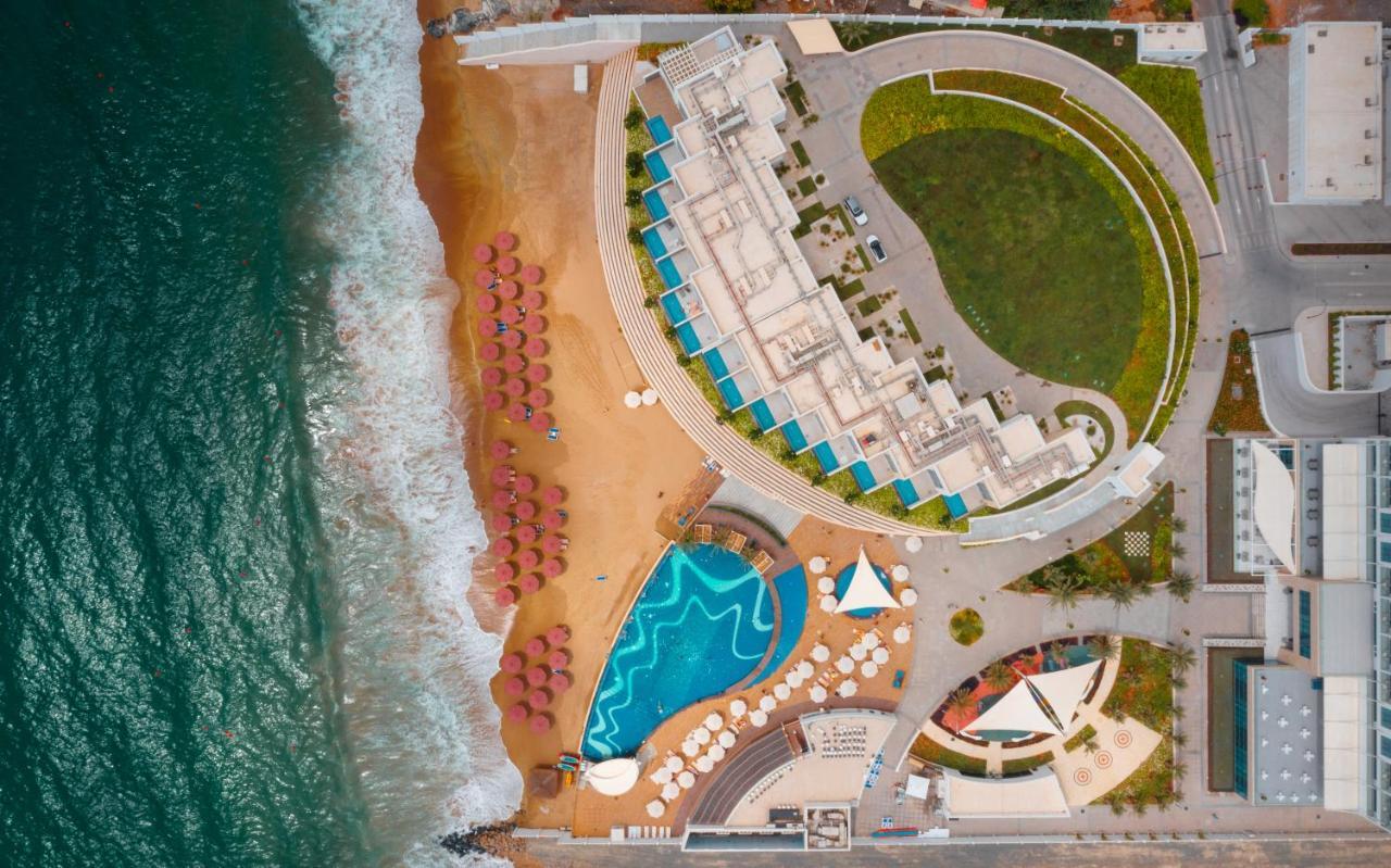 Royal M Al Aqah Beach Resort By Gewan 外观 照片 Aerial view of the resort