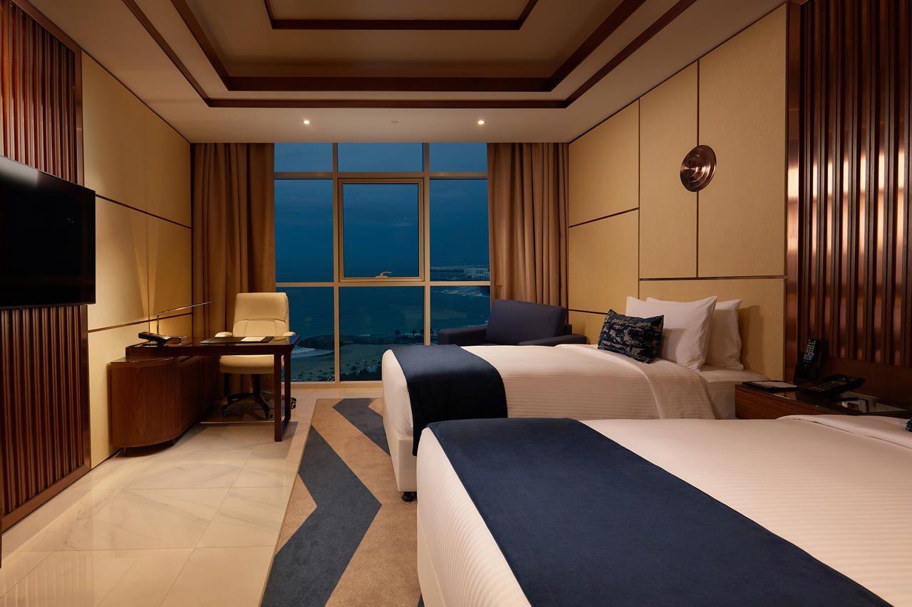 Royal M Al Aqah Beach Resort By Gewan 外观 照片 Deluxe Room