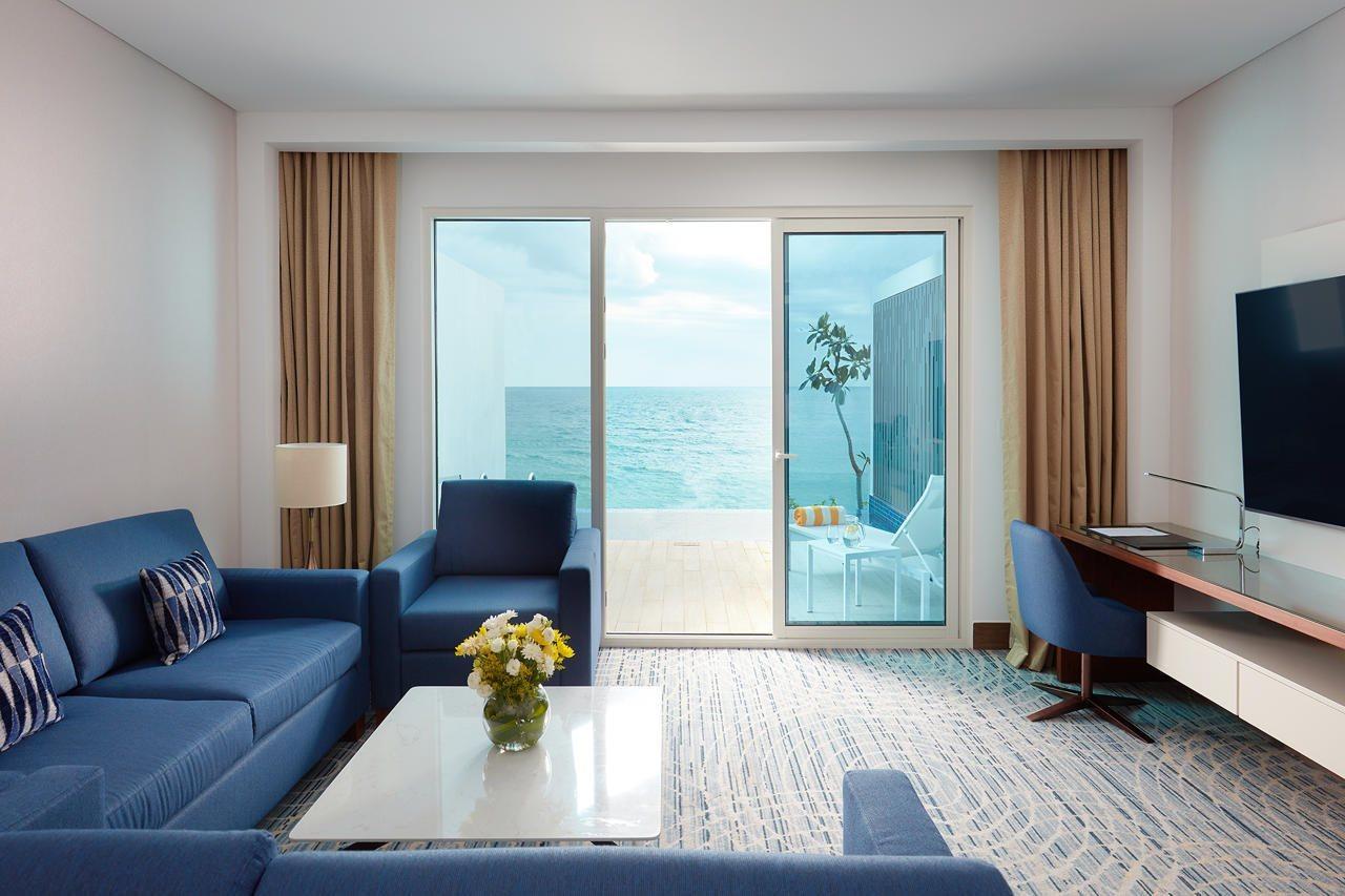 Royal M Al Aqah Beach Resort By Gewan 外观 照片 A suite at the hotel