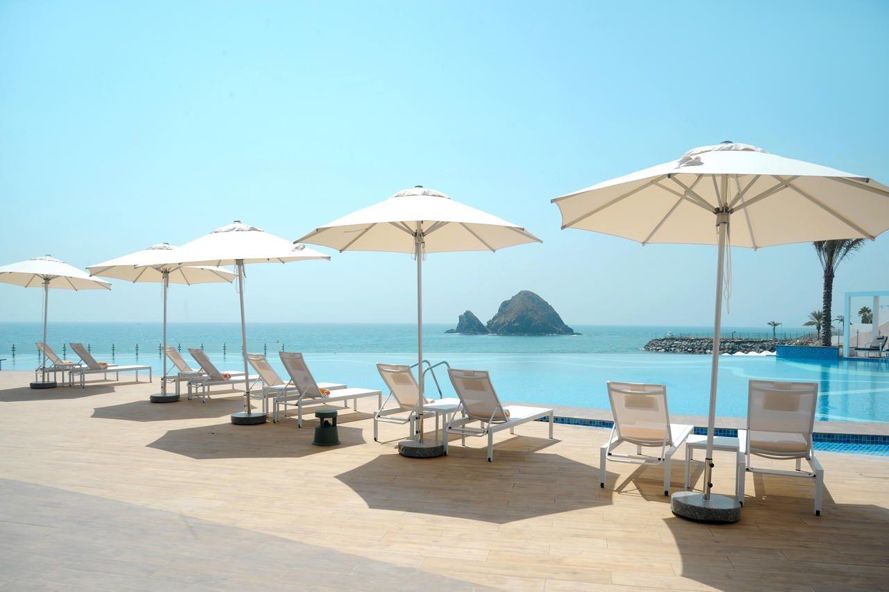Royal M Al Aqah Beach Resort By Gewan 外观 照片 The View